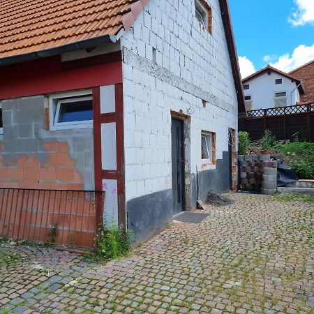 Ferienwohnung/Monteurwohnung Alte Garage Ahnatal Eksteriør bilde